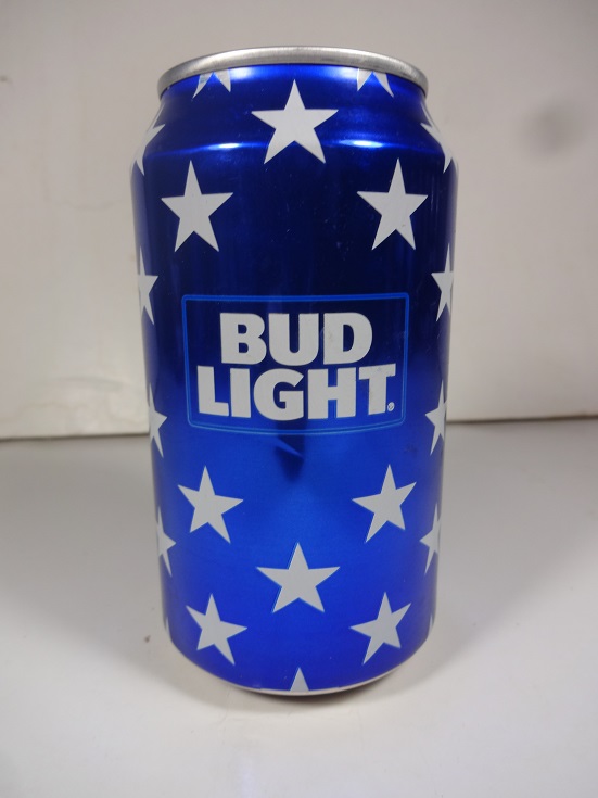Bud Light - blue & white w Stars